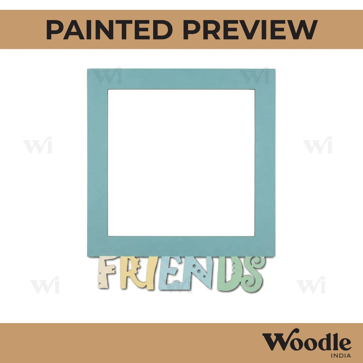 Friends Frame MDF Design 1