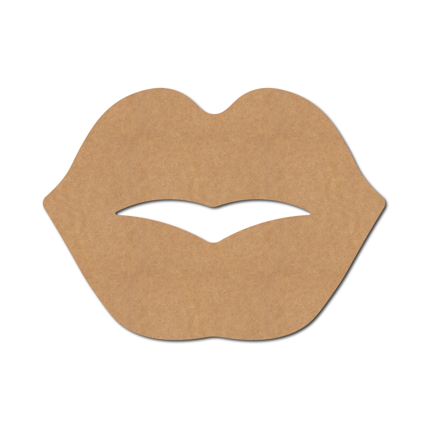 Friends Lips Cutout MDF Design 1