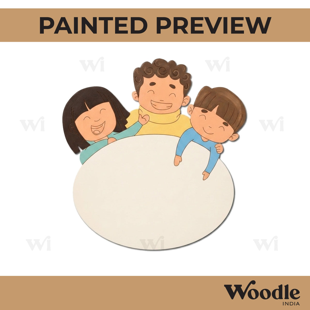 Friends Pre Marked Base MDF Design 1