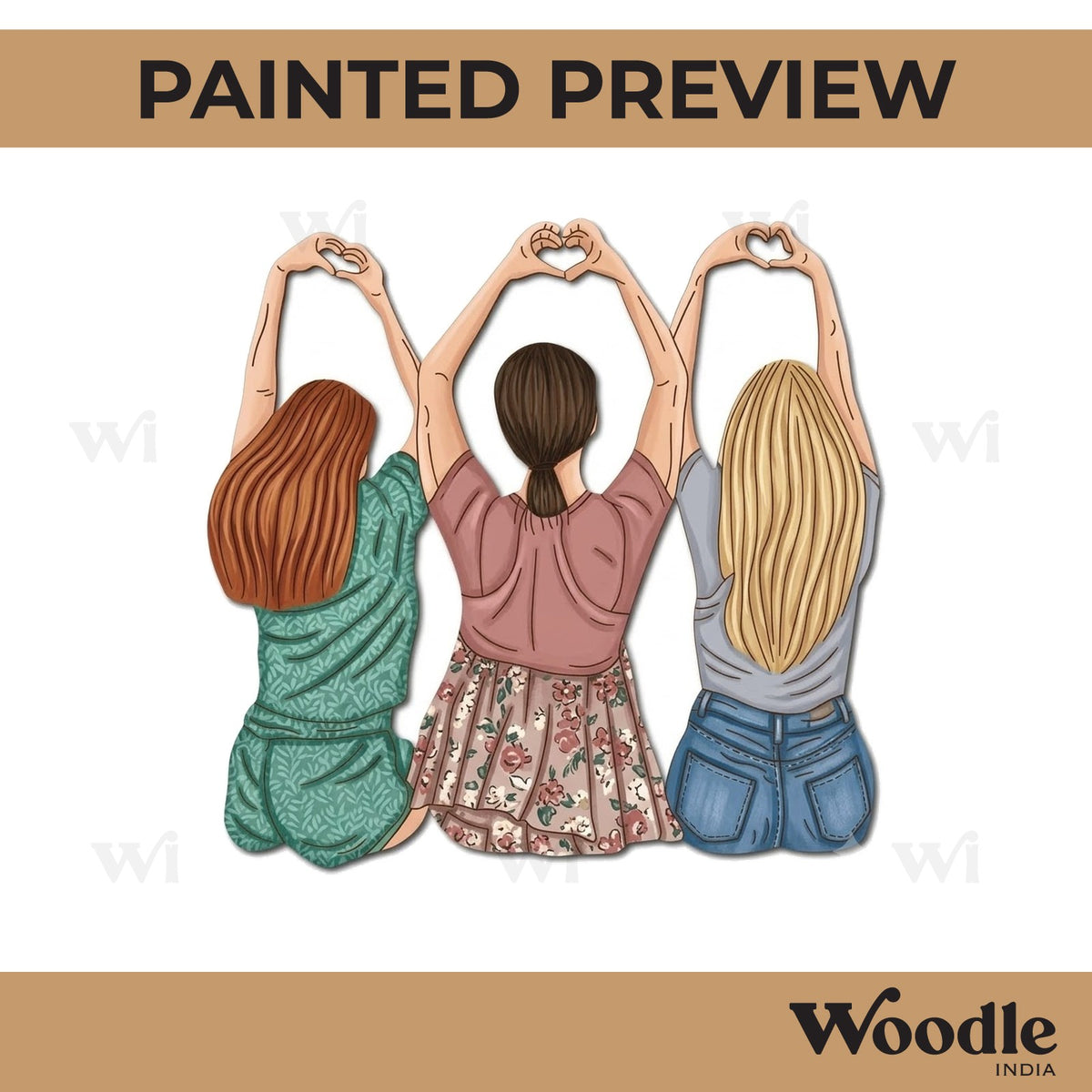 Friends Pre Marked MDF Design 2