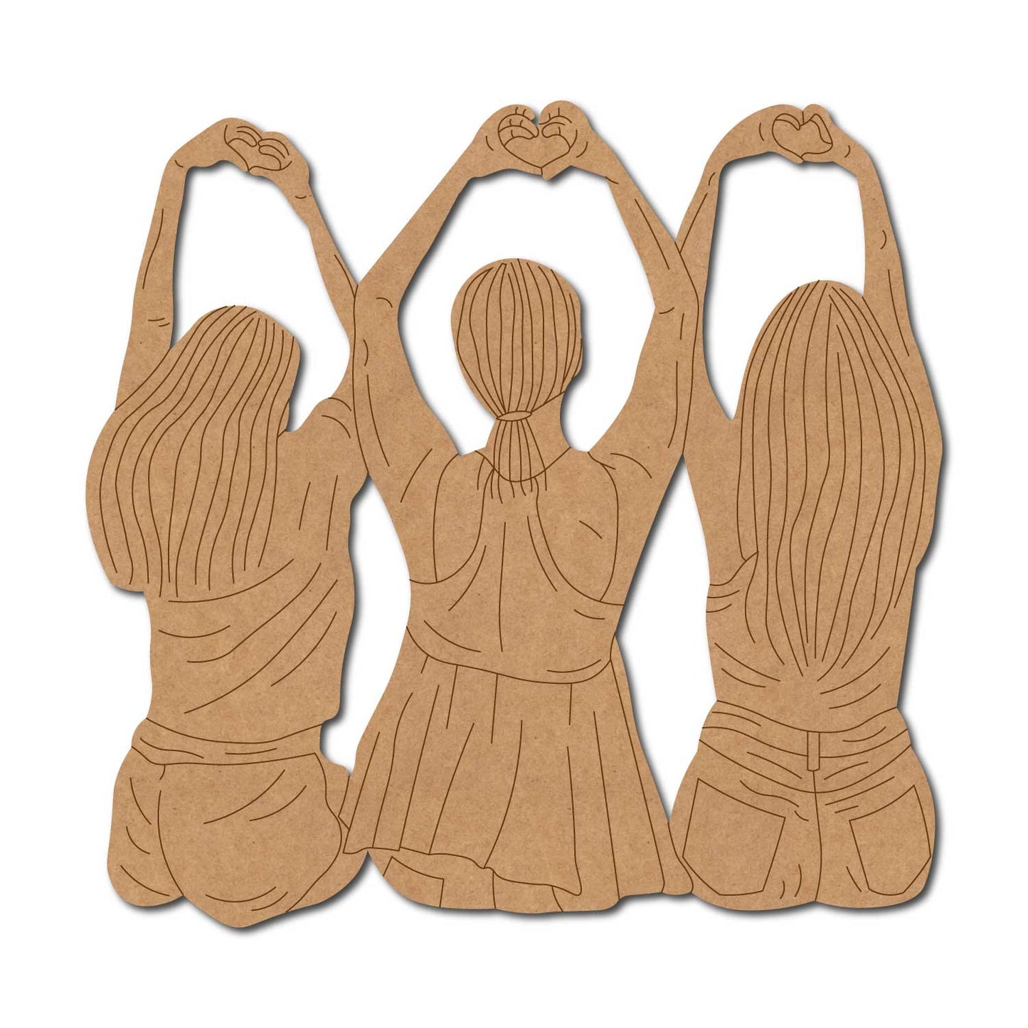 Friends Pre Marked MDF Design 2