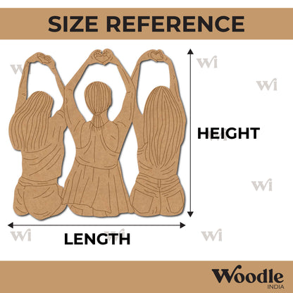 Friends Pre Marked MDF Design 2