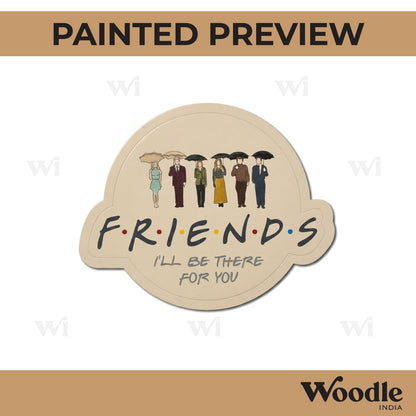 Friends Show Pre Marked Base MDF Design 1