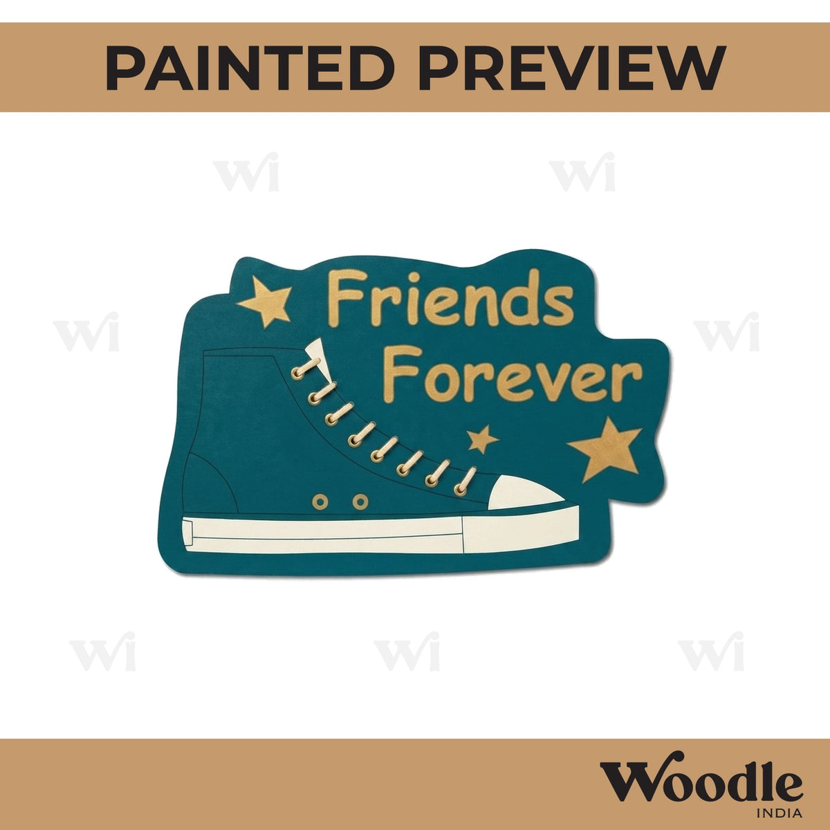 Friendship Day Pre Marked Base MDF Design 1