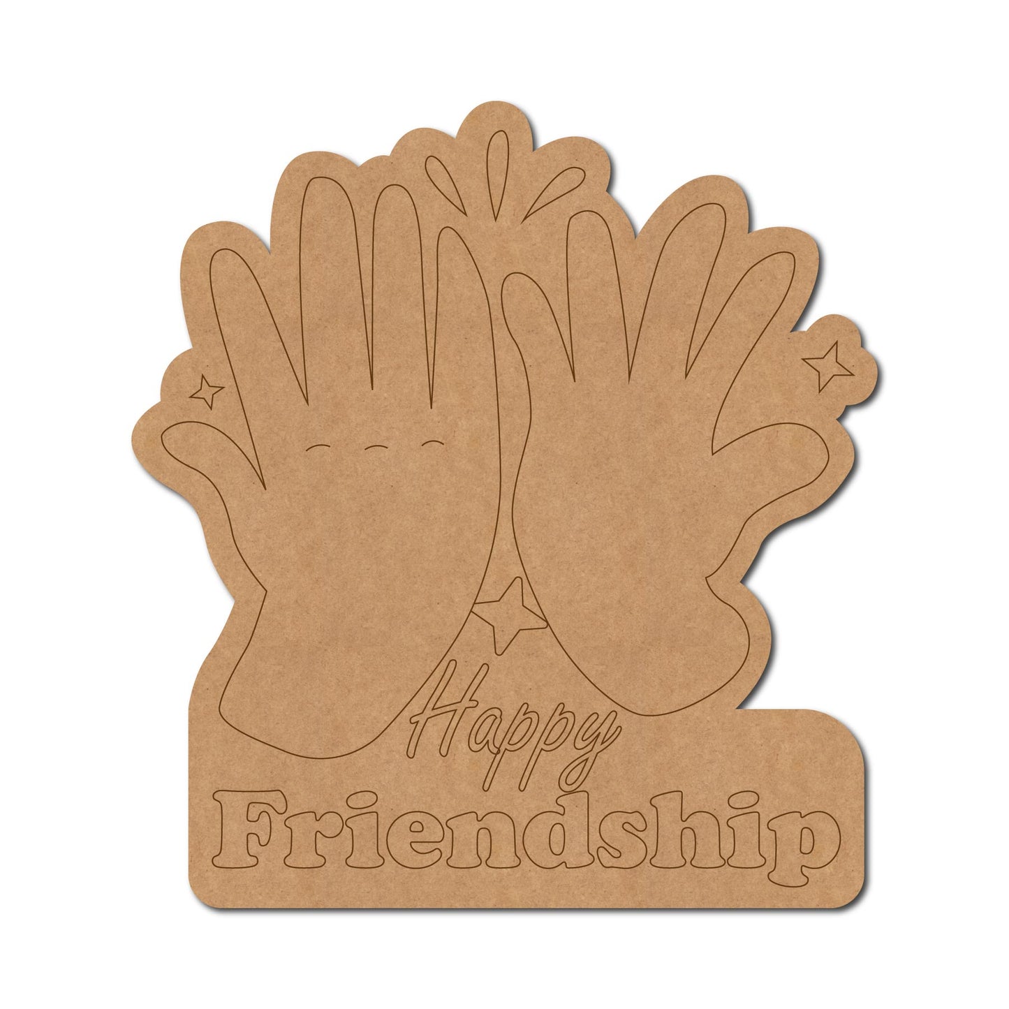 Friendship Day Pre Marked Base MDF Design 11