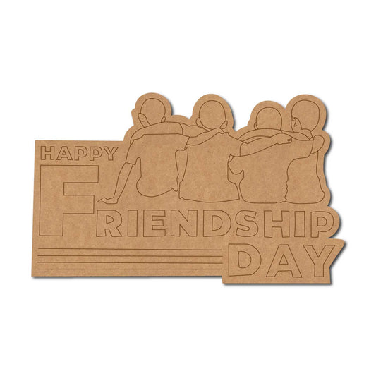 Friendship Day Pre Marked Base MDF Design 14