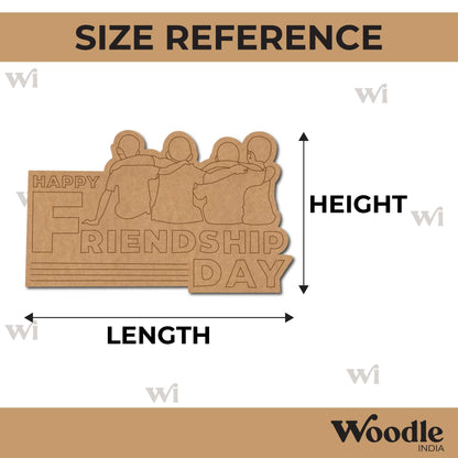 Friendship Day Pre Marked Base MDF Design 14