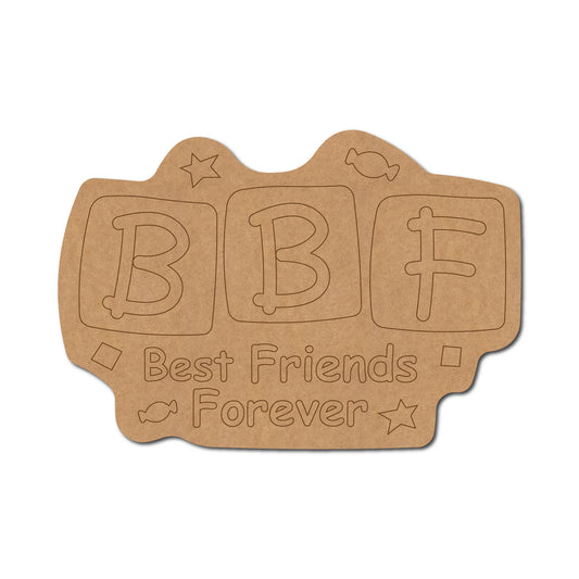 Friendship Day Pre Marked Base MDF Design 2