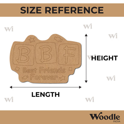 Friendship Day Pre Marked Base MDF Design 2