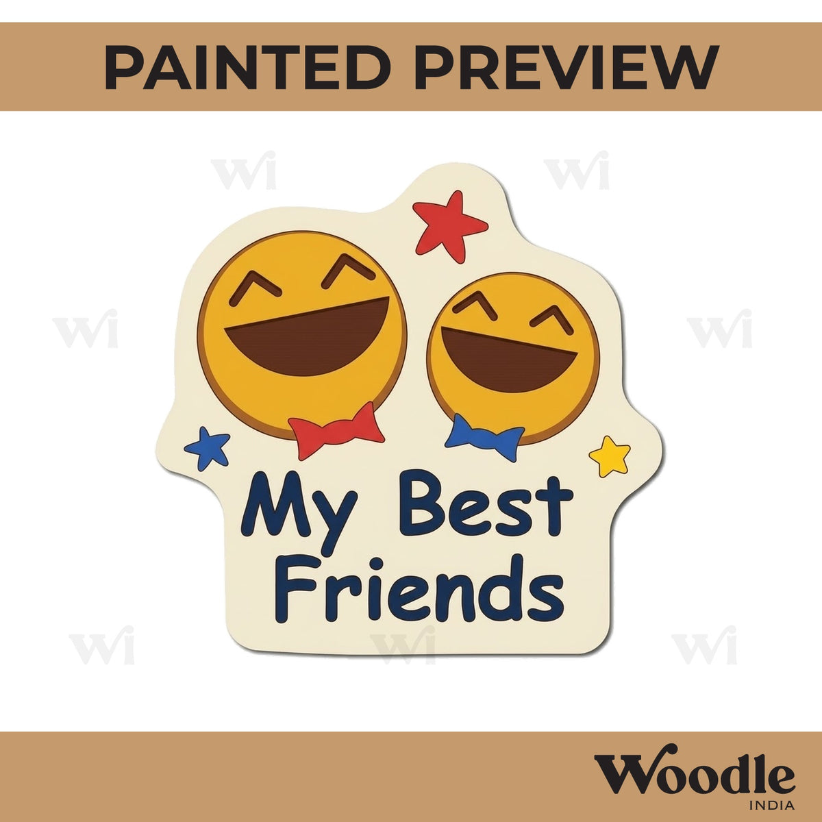 Friendship Day Pre Marked Base MDF Design 7