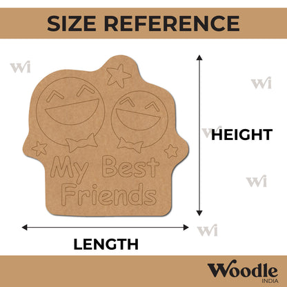 Friendship Day Pre Marked Base MDF Design 7