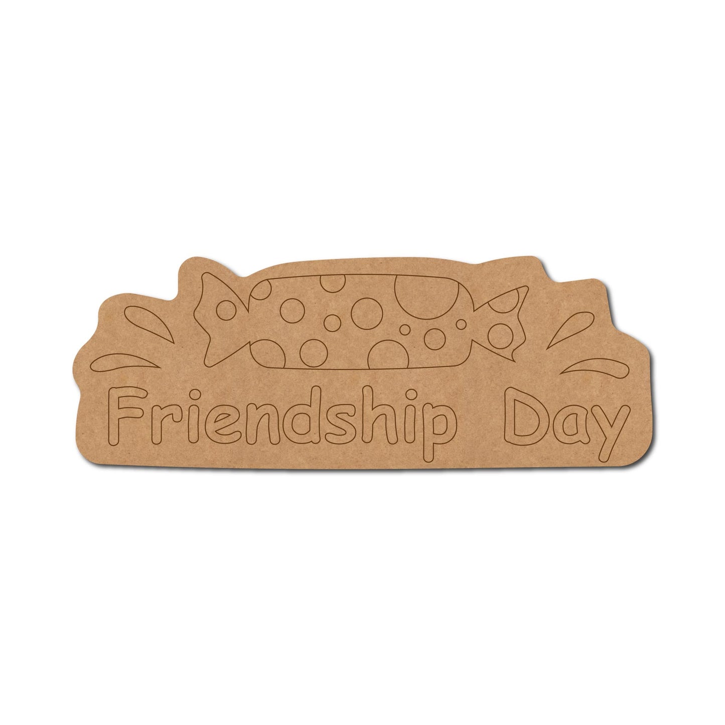 Friendship Day Pre Marked Base MDF Design 8