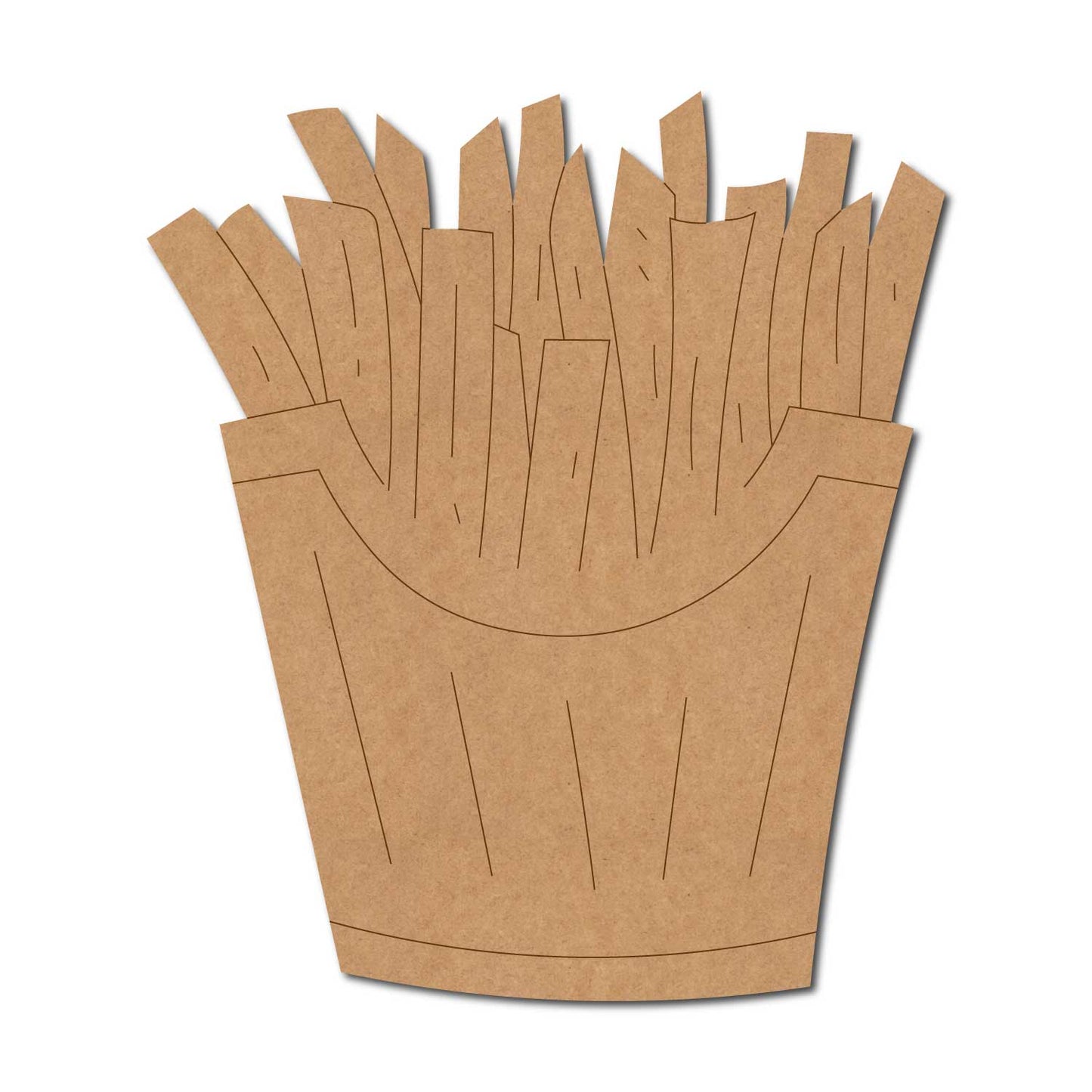 Fries Pre Marked MDF Design 1