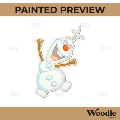 Frozen Cartoon Pre Marked MDF Design 1