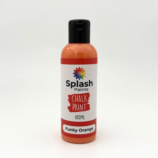 Splash Paints Chalk Paint Funky Orange 29