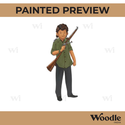 Gabbar Pre Marked MDF Design 1
