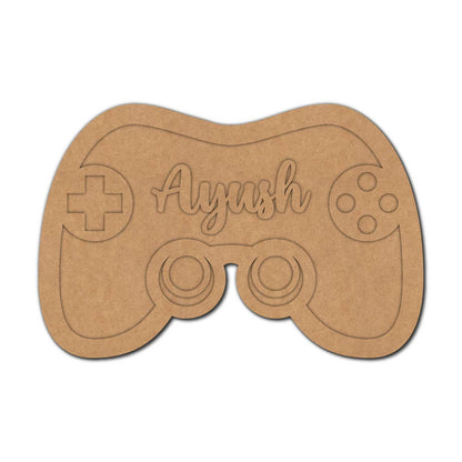Gaming Nameplate MDF Design 2