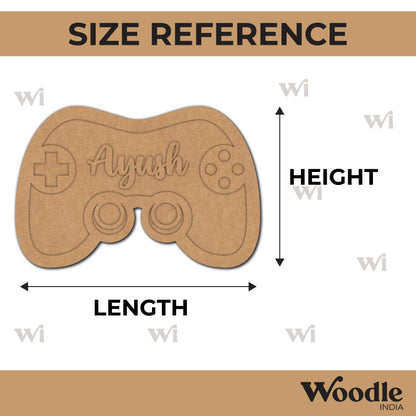 Gaming Nameplate MDF Design 2