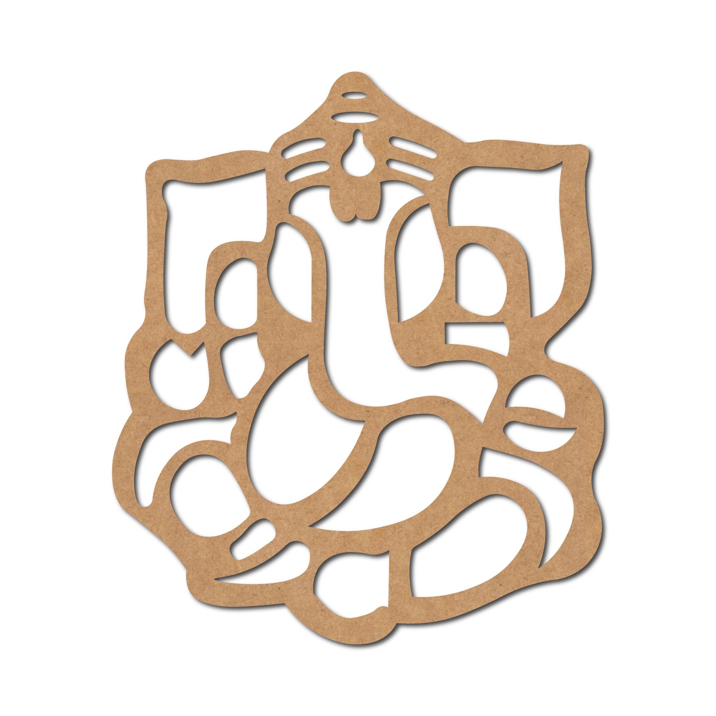 Ganesha Cutout MDF Design 1