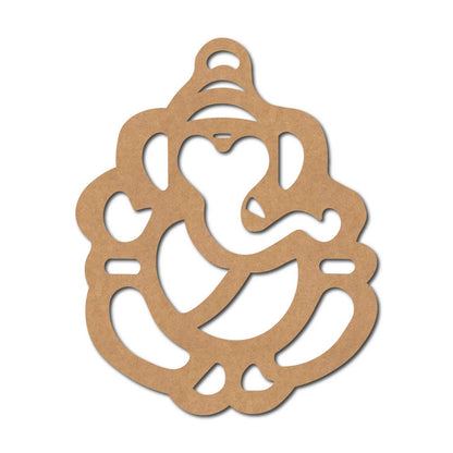 Ganesha Cutout MDF Design 16