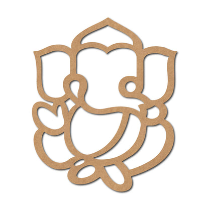 Ganesha Cutout MDF Design 6