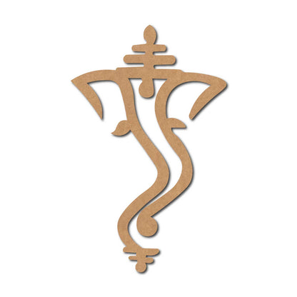 Ganesha Cutout MDF Design 7
