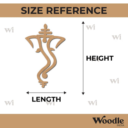 Ganesha Cutout MDF Design 7