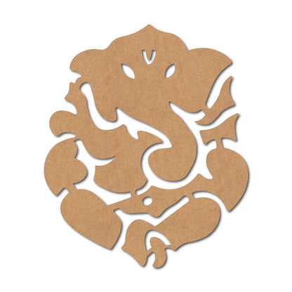Ganesha Cutout MDF Design 8