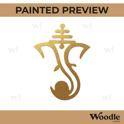 Ganesha Cutout MDF Design 9