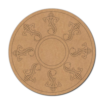 Ganesha Diya Tealight Holder MDF Design 1