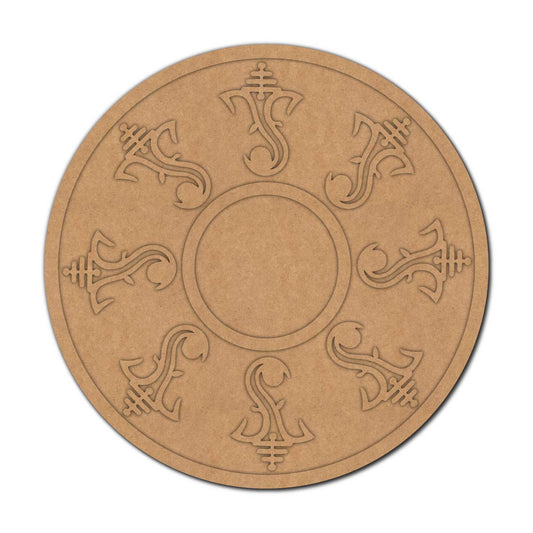 Ganesha Diya Tealight Holder MDF Design 1