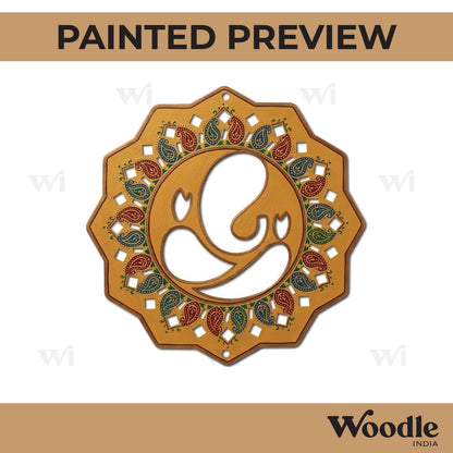 Ganesha Hanging Cutout MDF Design 1