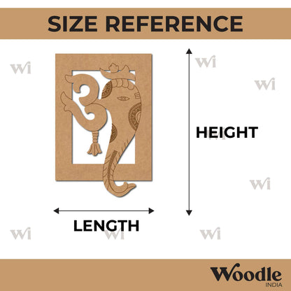 Ganesha Pre Marked Base MDF Design 3