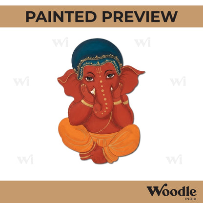 Ganesha Pre Marked MDF Design 10