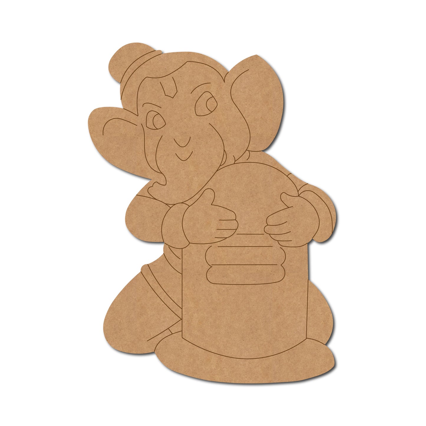 Ganesha Pre Marked MDF Design 11