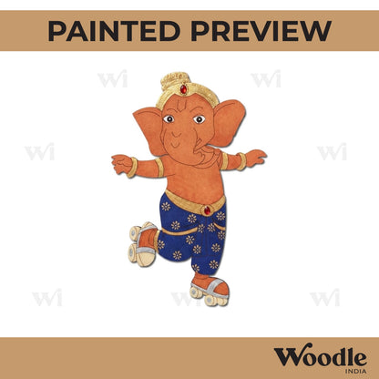 Ganesha Pre Marked MDF Design 12