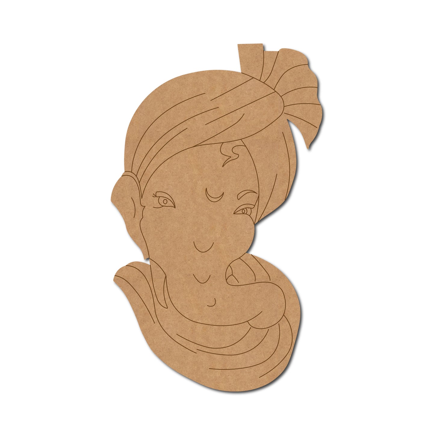 Ganesha Pre Marked MDF Design 13