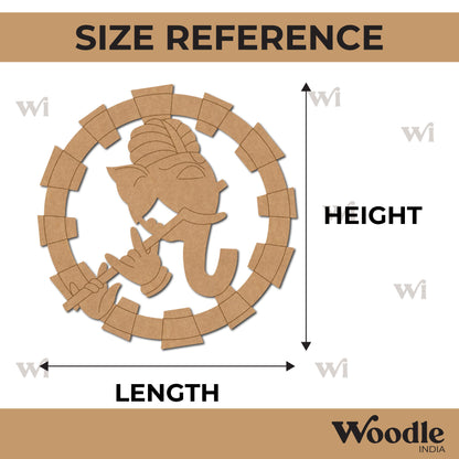 Ganesha Pre Marked MDF Design 25