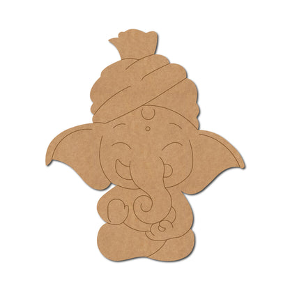 Ganesha Pre Marked MDF Design 28