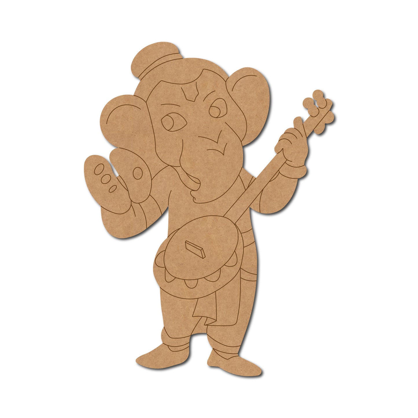 Ganesha Pre Marked MDF Design 29