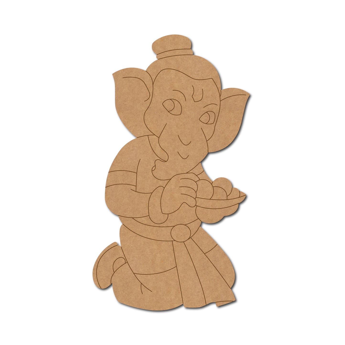 Ganesha Pre Marked MDF Design 33