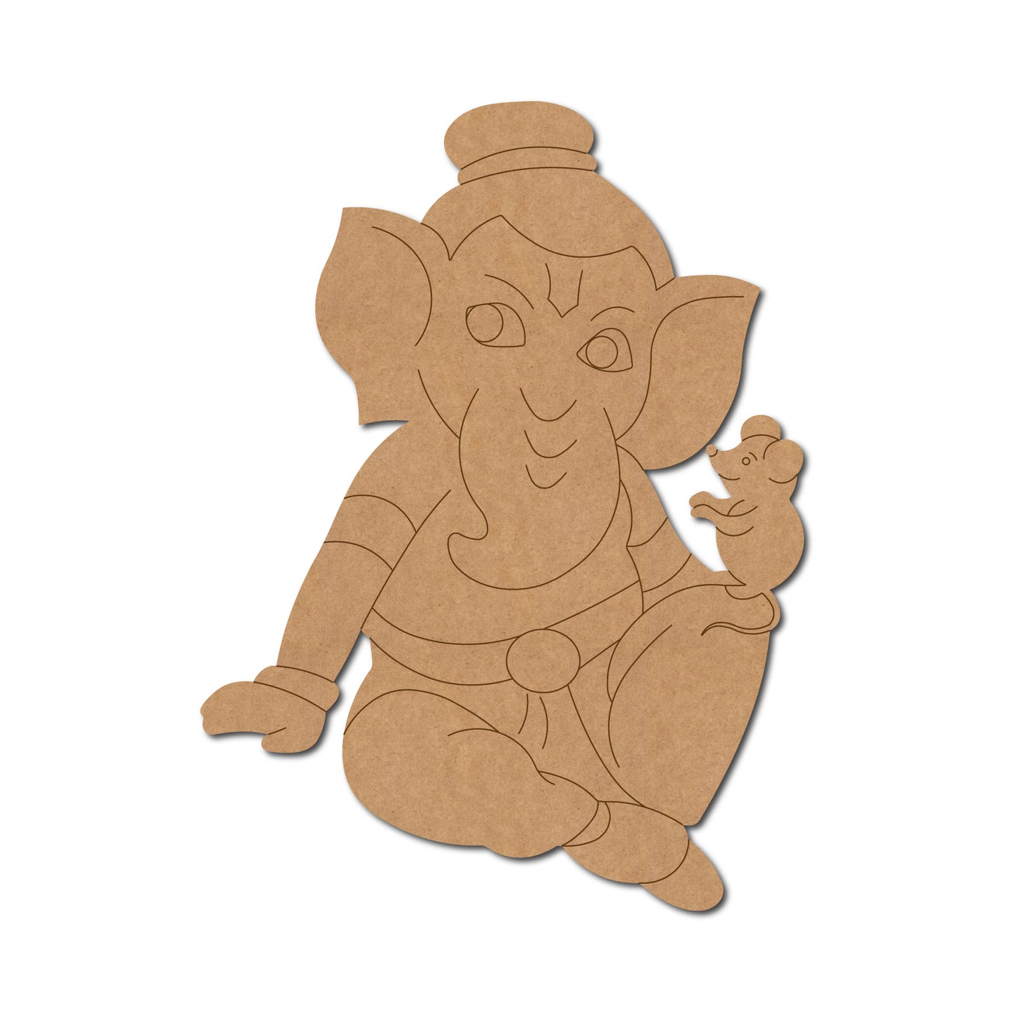 Ganesha Pre Marked MDF Design 34