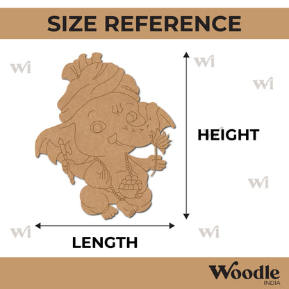 Ganesha Pre Marked MDF Design 36