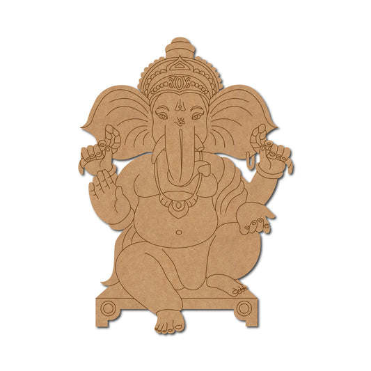 Ganesha Pre Marked MDF Design 39