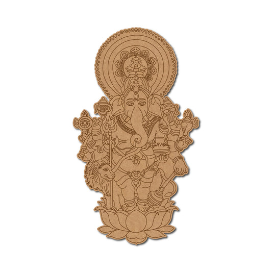 Ganesha Pre Marked MDF Design 40