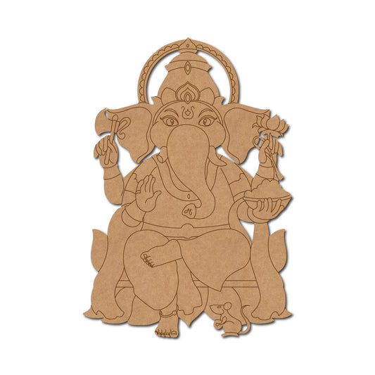 Ganesha Pre Marked MDF Design 41