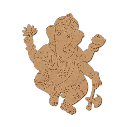 Ganesha Pre Marked MDF Design 44