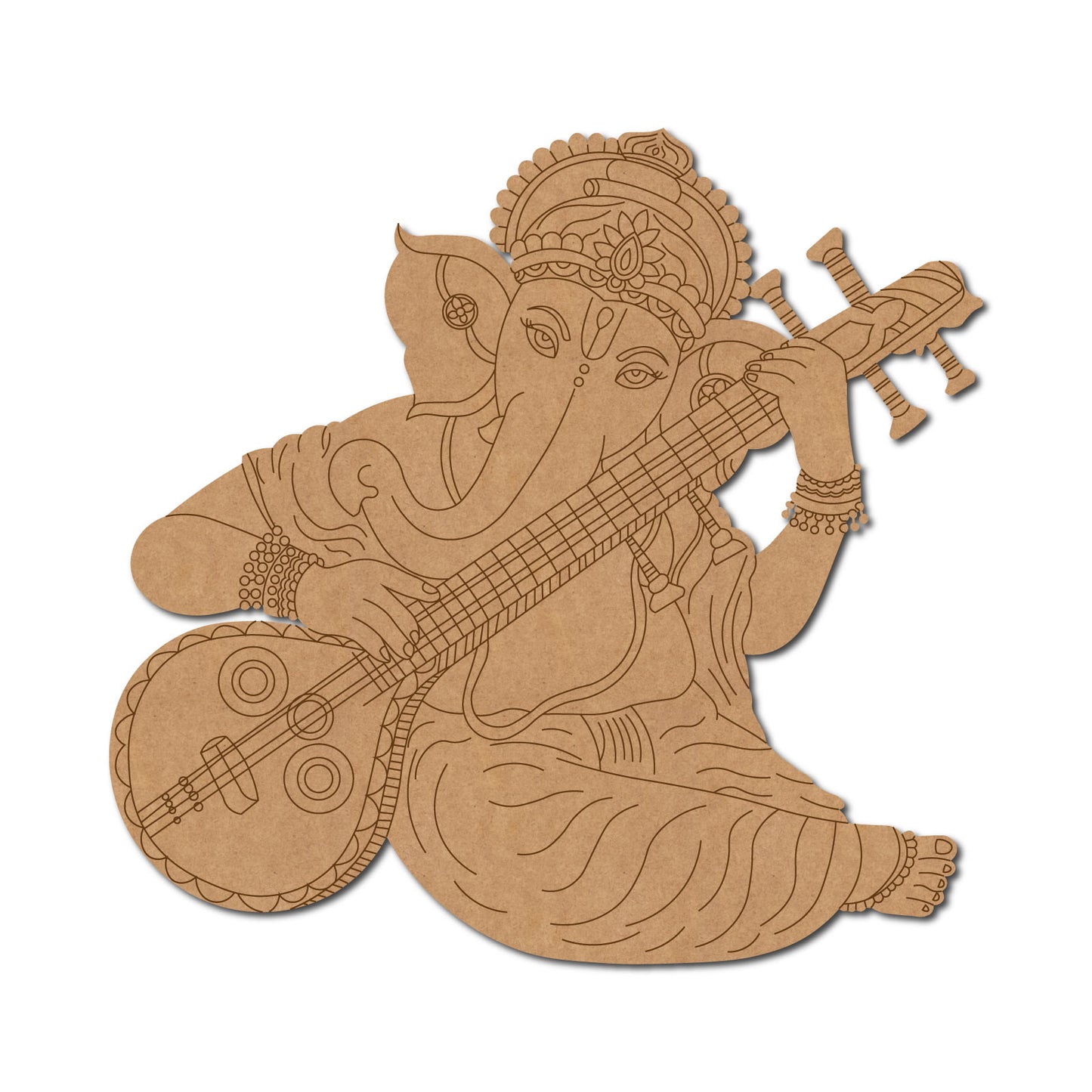 Ganesha Pre Marked MDF Design 45