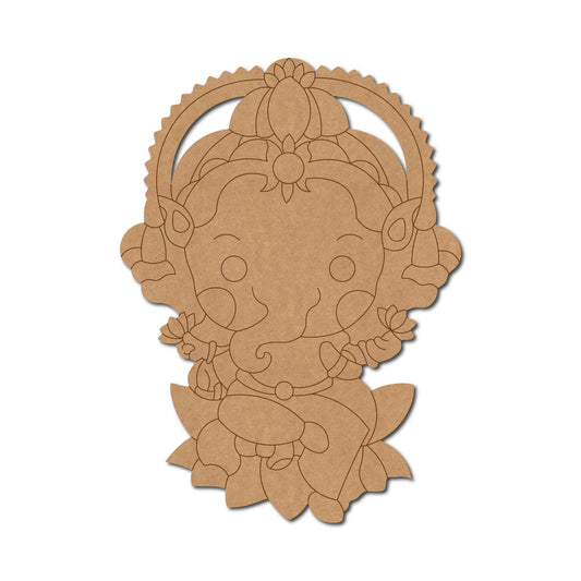 Ganesha Pre Marked MDF Design 46