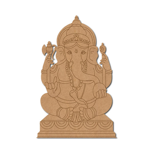 Ganesha Pre Marked MDF Design 53